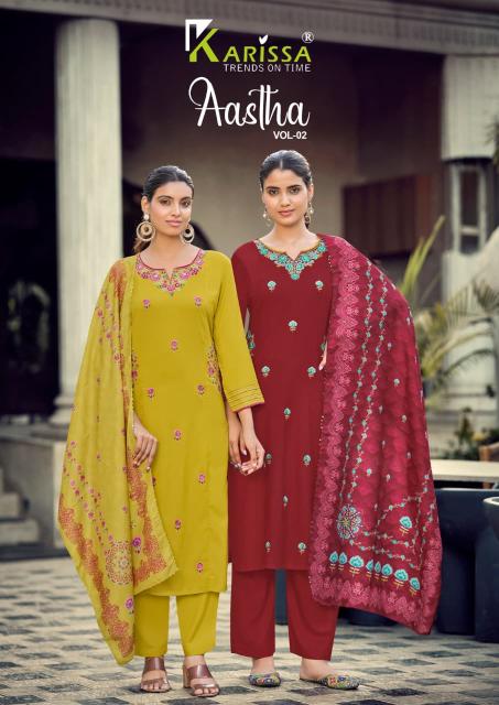 Karissa aastha vol-2 wholesale best factory for kurtis